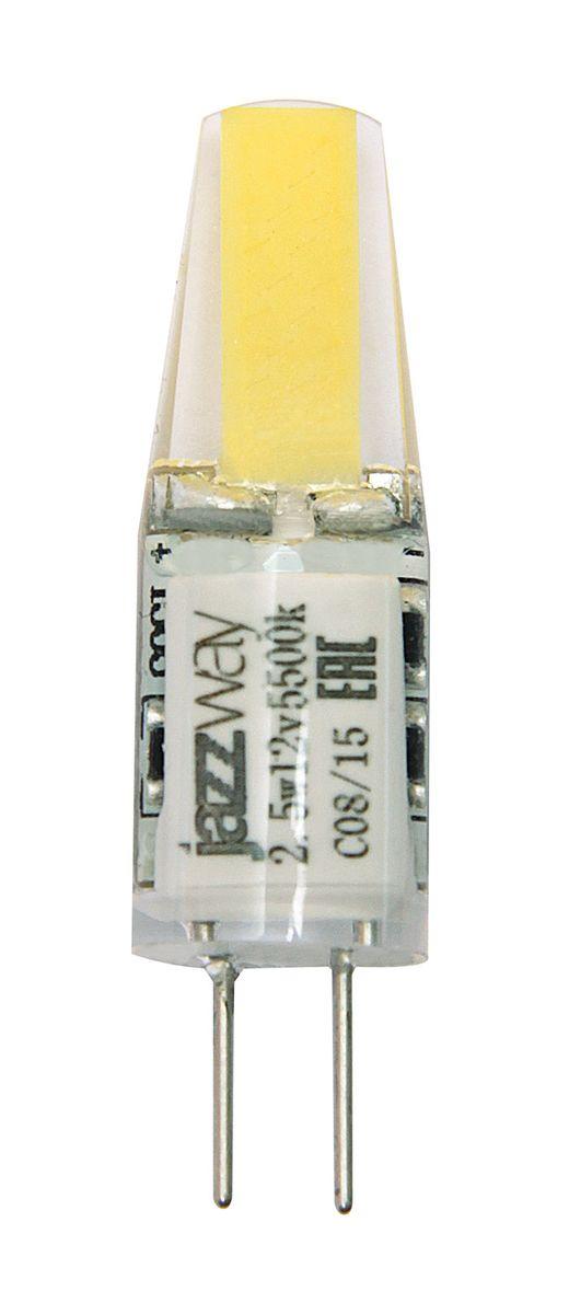 лампа светодиодная jazzway g4 2,5w 5500k прозрачная 2855770
