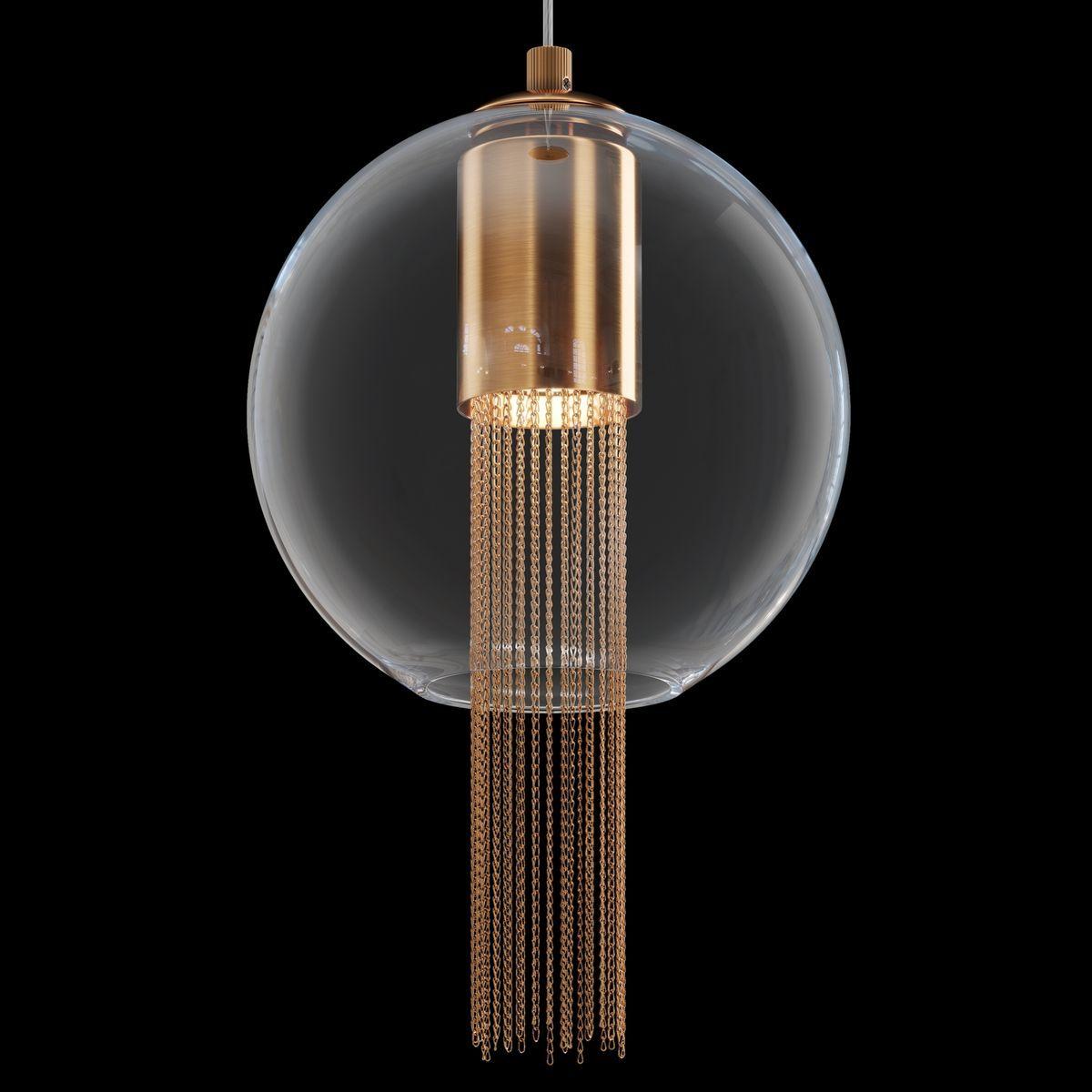 подвесной светильник maytoni flusso p095pl-01bz