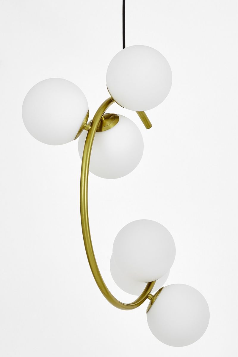 подвесная люстра lumina deco bonio ldp 7031-6 md