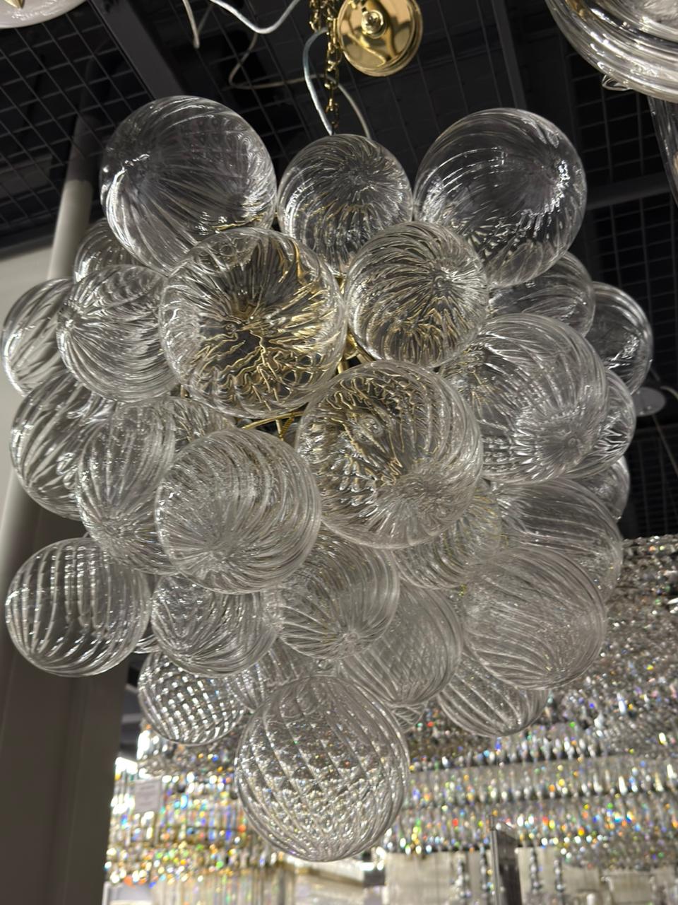 подвесная люстра newport teresa 3850/73 c gold м0070502