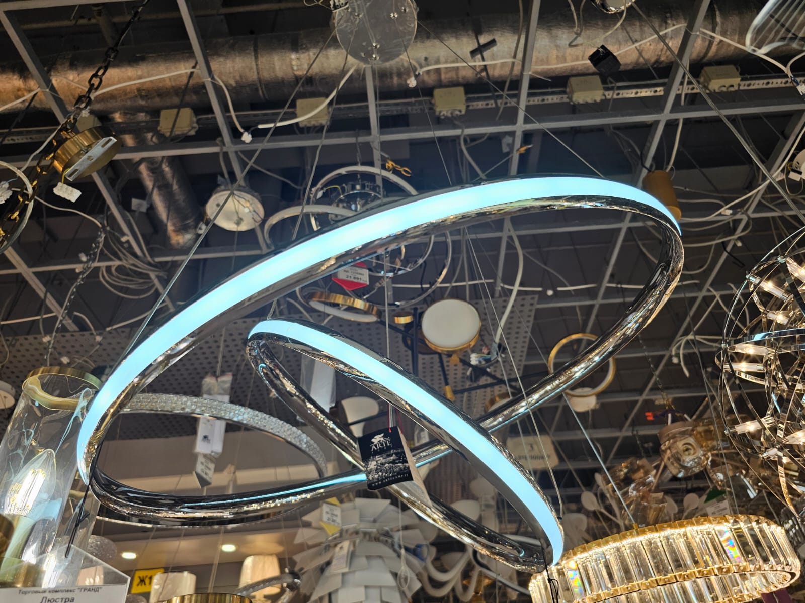подвесной светодиодный светильник arte lamp meridiana a2198sp-2bk