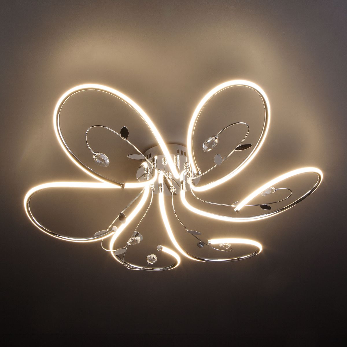 потолочная люстра eurosvet venzel 90082/6 хром