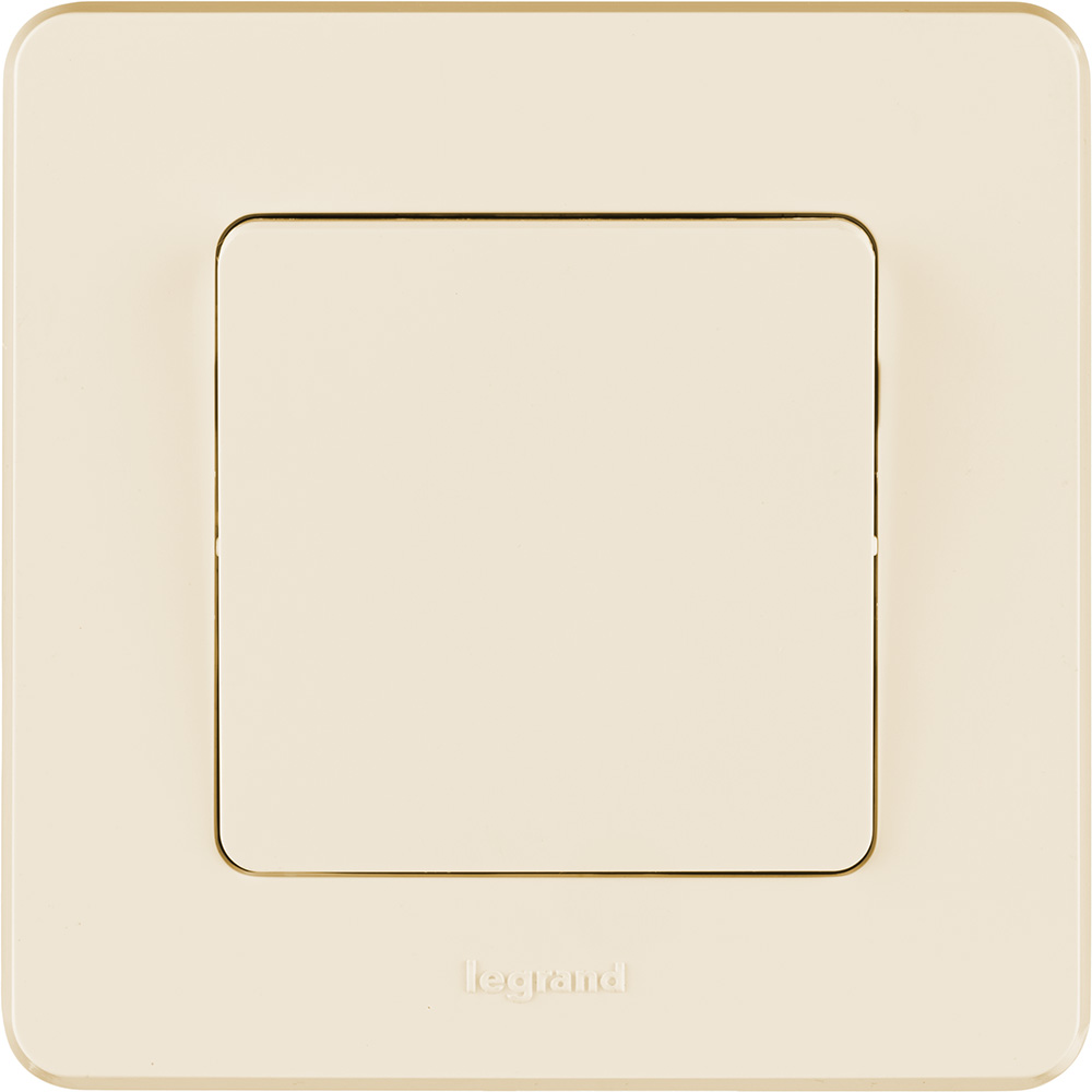 выключатель одноклавишный legrand inspiria 673601