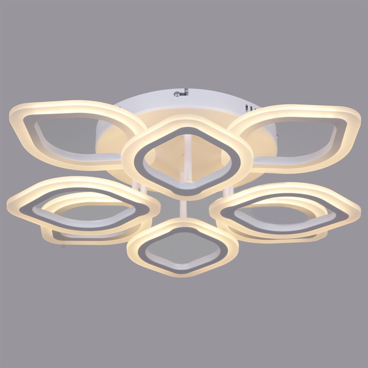 потолочная люстра reluce 10320-0.3-4+4s wh