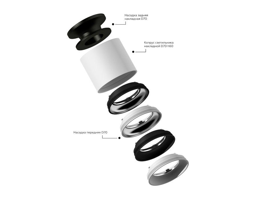 насадка передняя ambrella light diy spot n7022