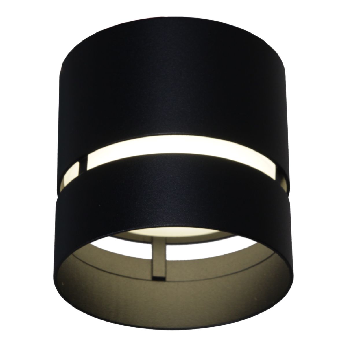 накладной светильник reluce 53017-9.5-001mn gx53 bk