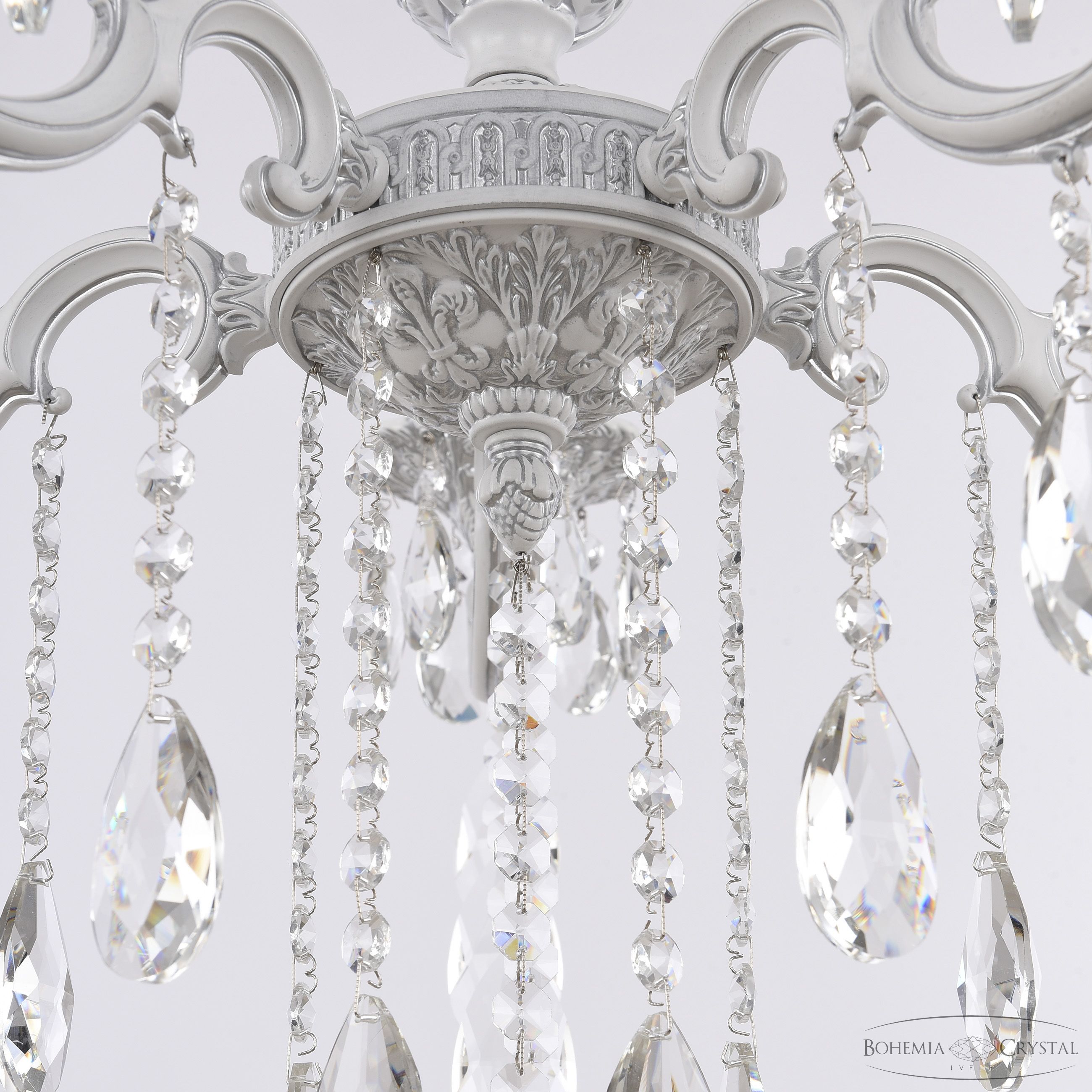 подвесная люстра bohemia ivele crystal al78101/5/175 b wmn