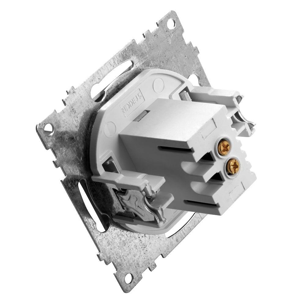 розетка 2хusb stekker катрин белый gls10-7115-01 39686