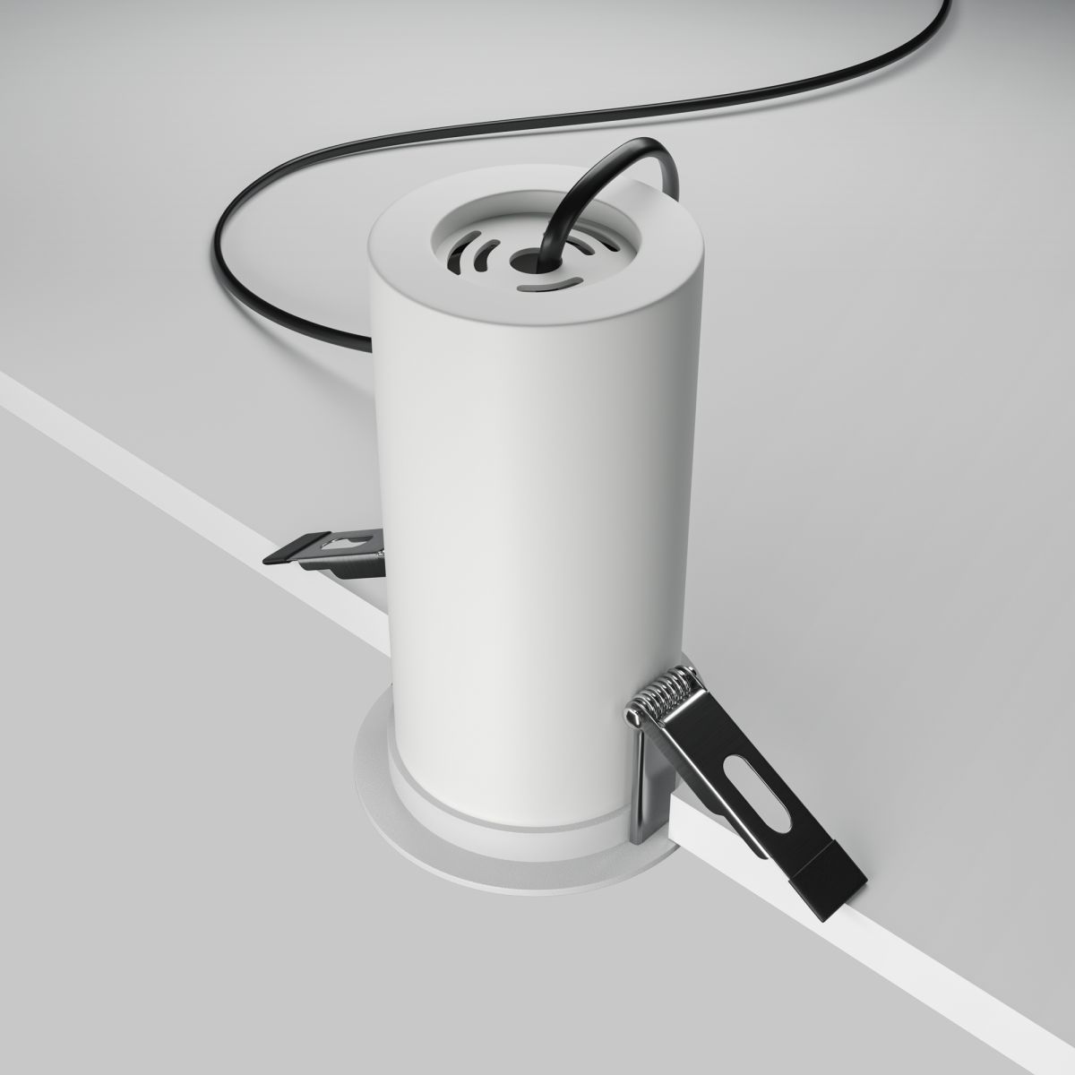 встраиваемый спот maytoni technical focus led dl125-l12-3k-w