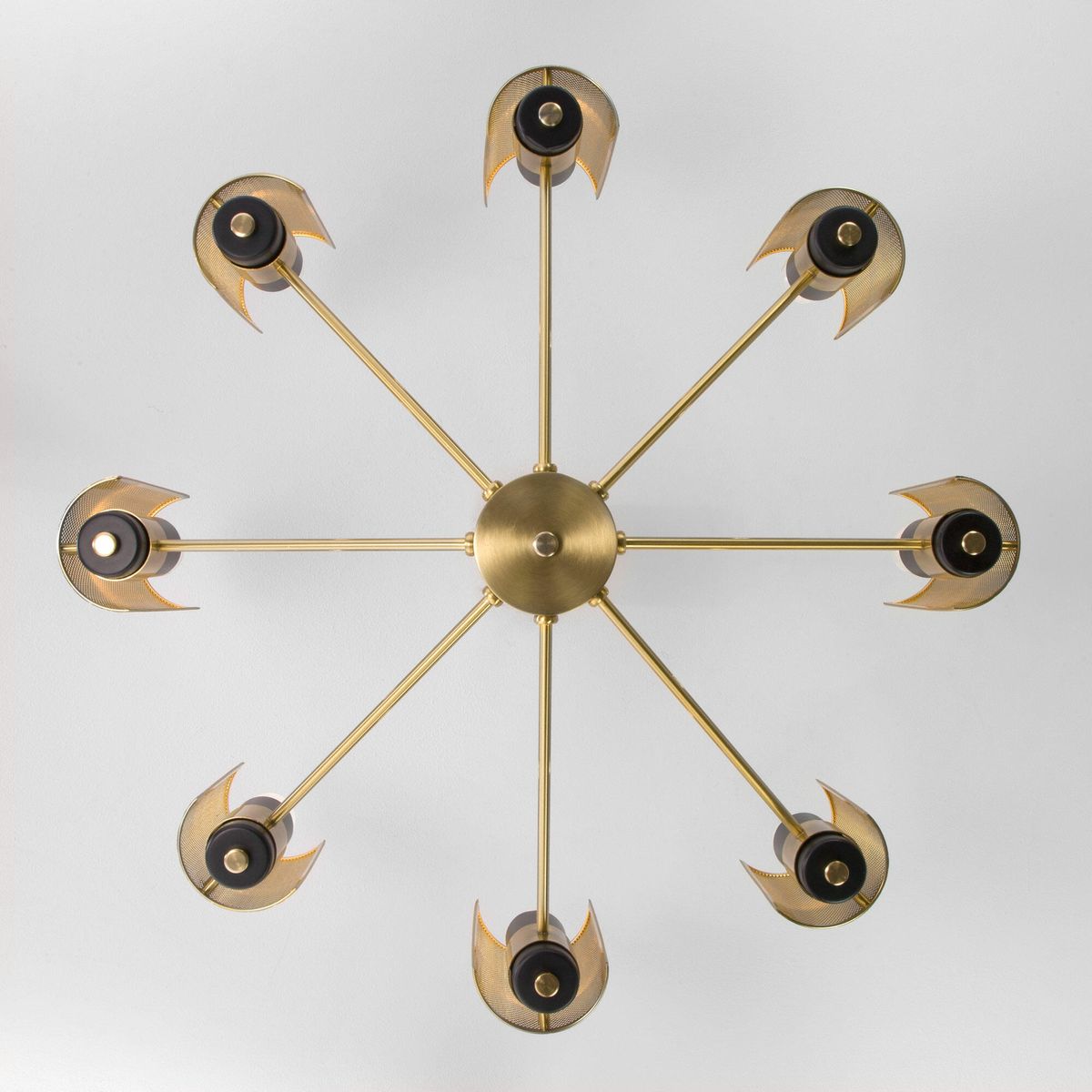 люстра на штанге eurosvet grino 70139/8 латунь