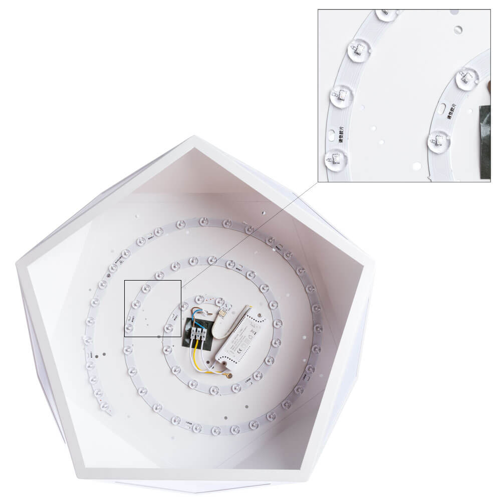 потолочный светодиодный светильник arte lamp multi-piazza a1931pl-1wh