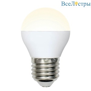 LED-G45-6W/WW/E27/FR/MB PLM11WH картон