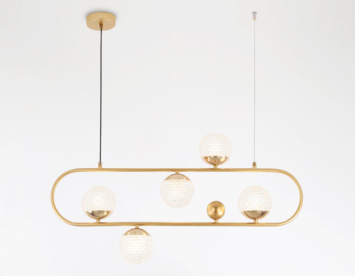 подвесная люстра ambrella light traditional crystal tr5433
