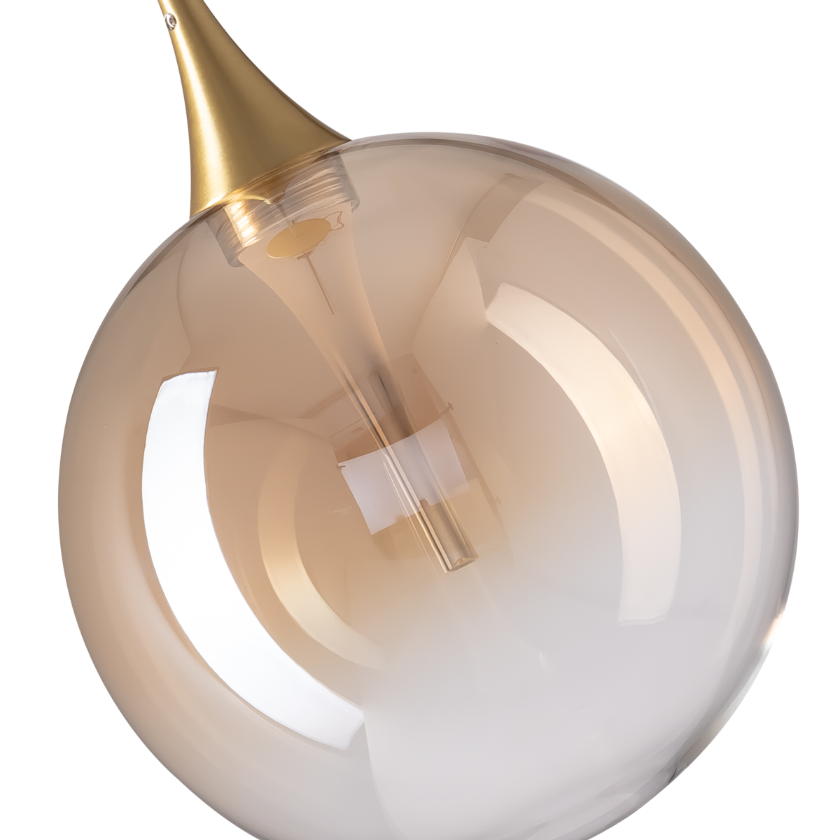подвесной светильник delight collection md23001045h-1a brass/champagne