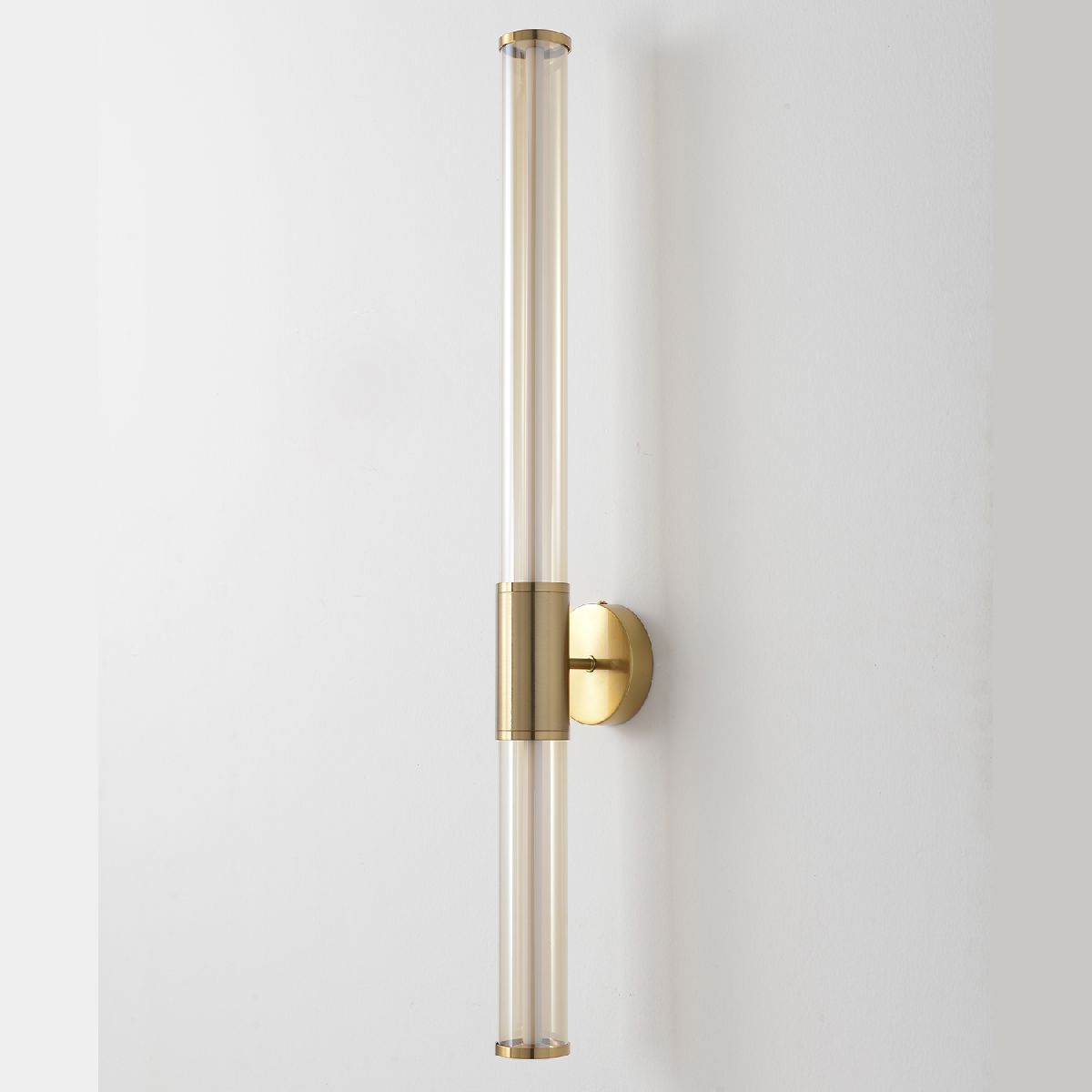 настенный светильник crystal lux lineup ap18w led brass