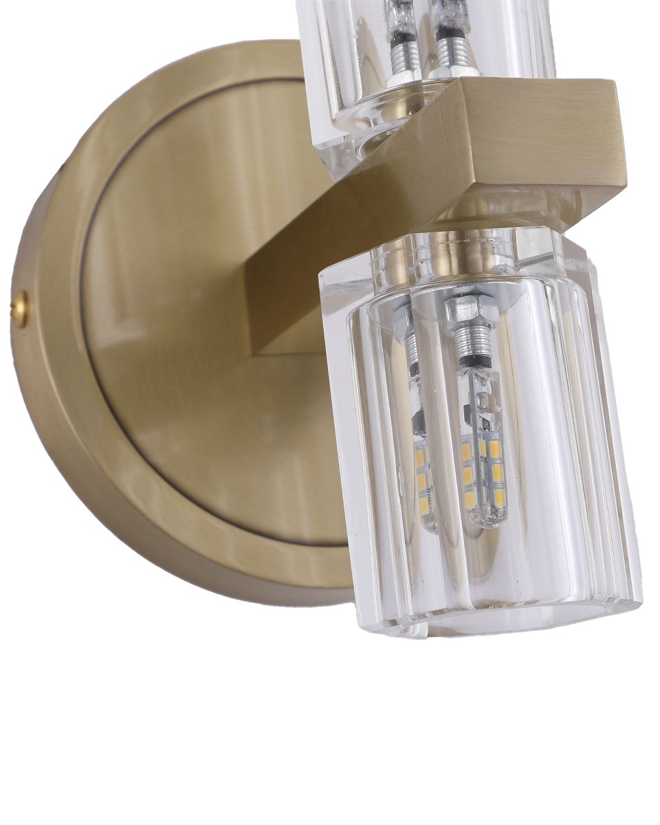 бра moderli brass v11016-2w