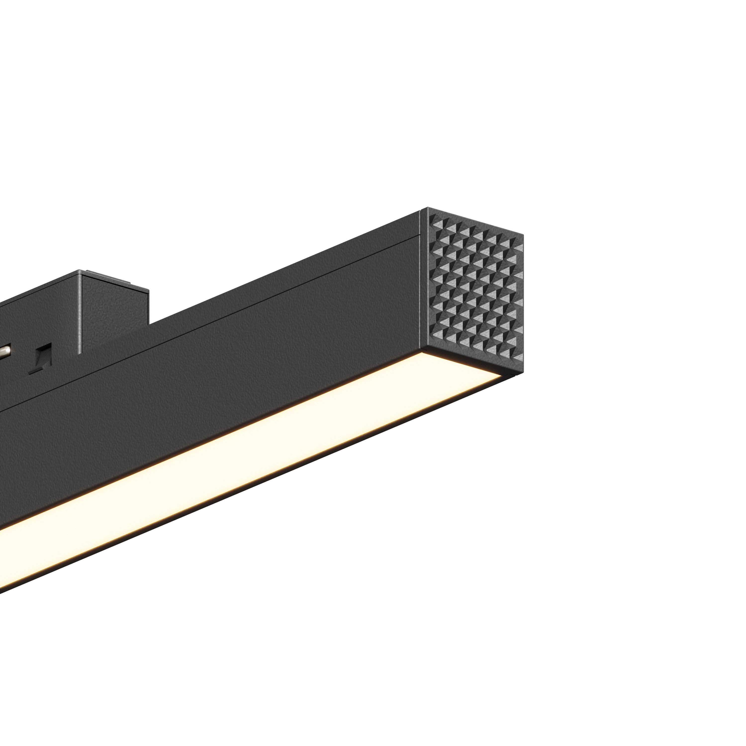 трековый линейный светильник eldeko hsbl_0150,300мм-3000к, 10вт, черный