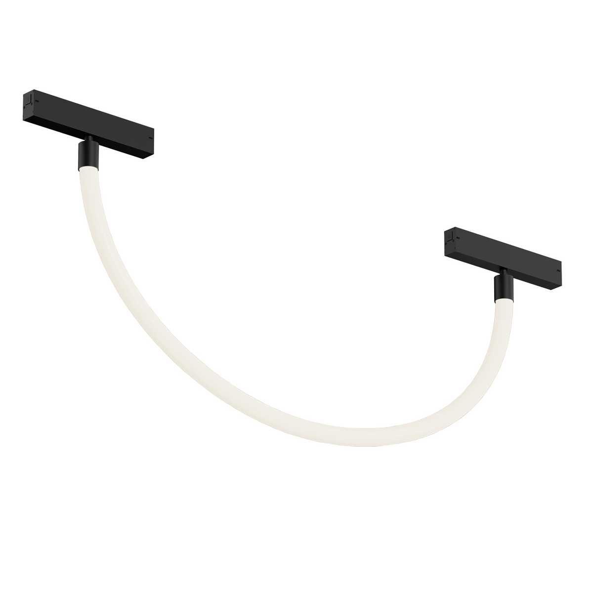 трековый светодиодный светильник denkirs smart ray dk8060-bk
