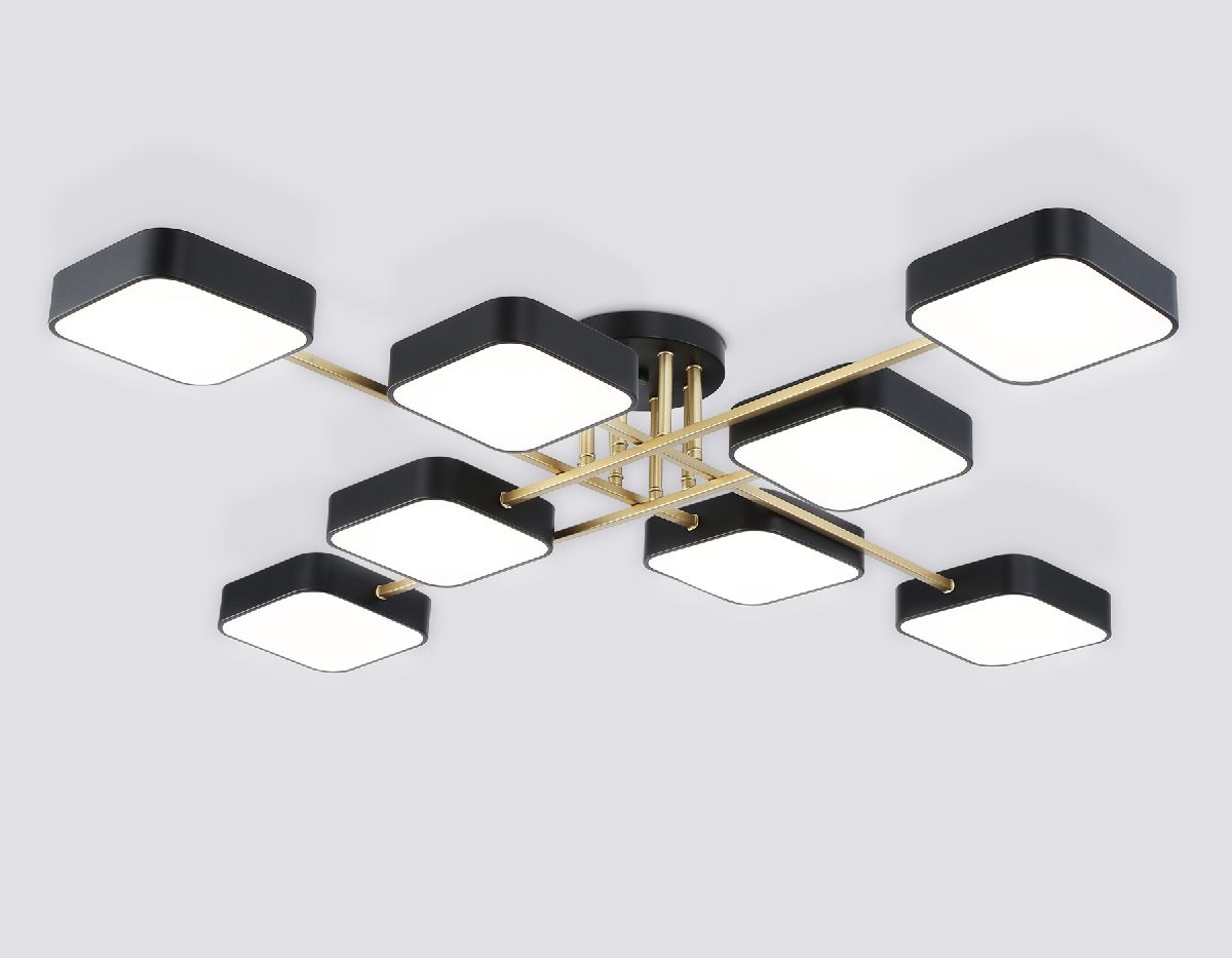 потолочная люстра ambrella light linetech comfort fl516348