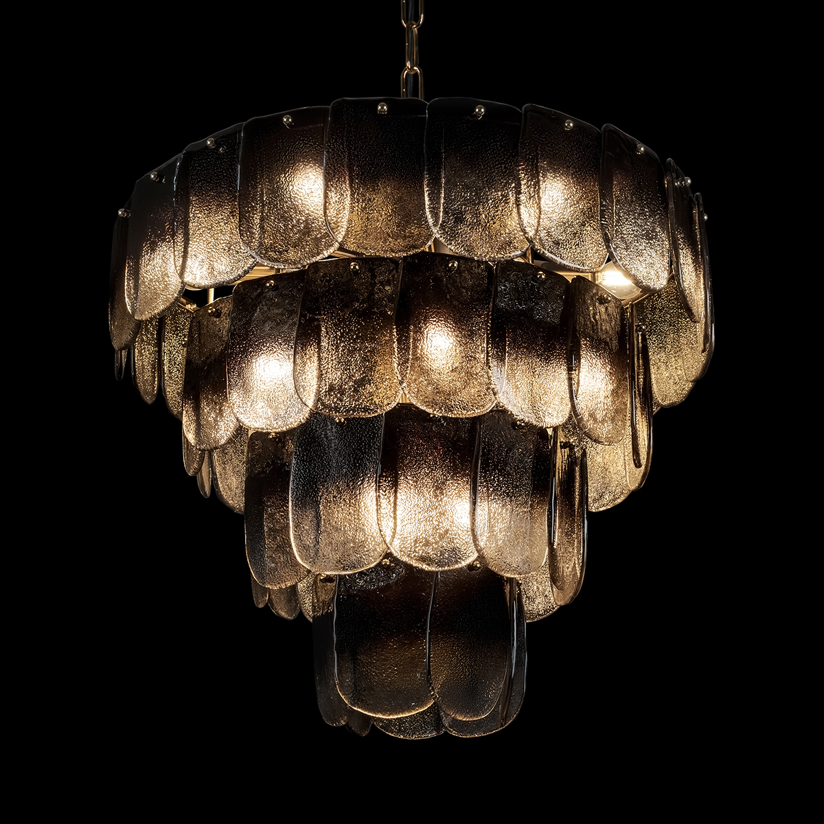 подвесная люстра loft it gradient 10482/600 smoke