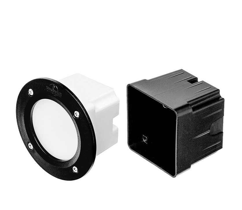 уличный светодиодный светильник fumagalli leti 100 round 2c1.000.000.ayg1l