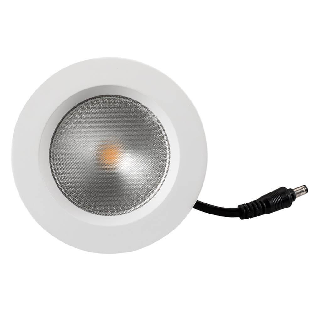 встраиваемый светодиодный светильник arlight ltd-105wh-frost-9w warm white 110deg 021067