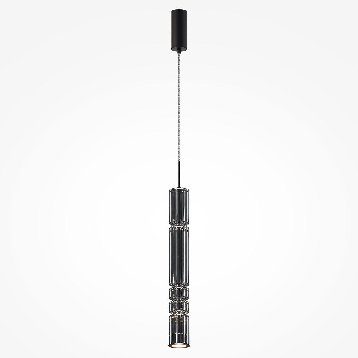 подвесной светодиодный светильник maytoni ordo mod272pl-l12b3k