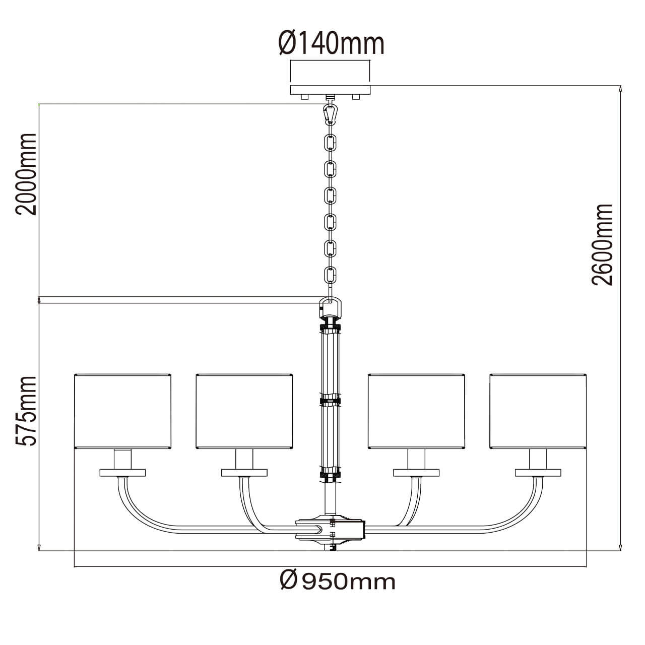 подвесная люстра chiaro палермо 386017008
