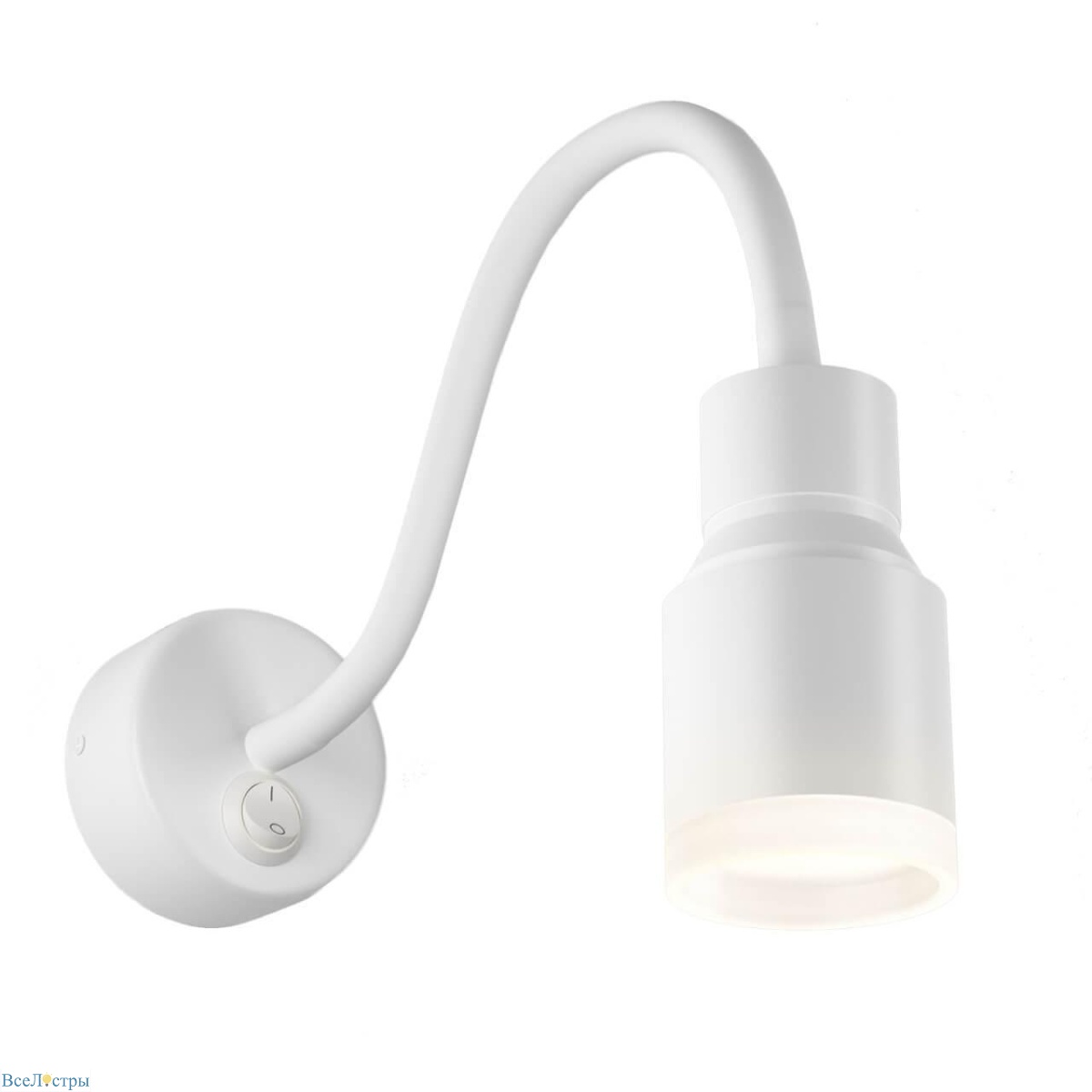 бра elektrostandard molly mrl led 1015 белый 4690389136405