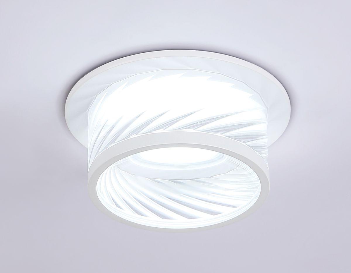 встраиваемый светильник ambrella light techno spot acrylic tech tn1251