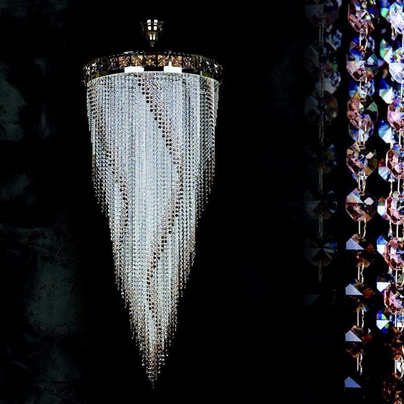 каскадная люстра artglass flame 700x1600 ce