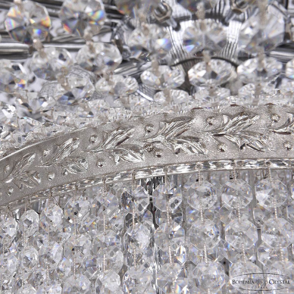 каскадная люстра bohemia ivele crystal 83211/80iv-250 ni