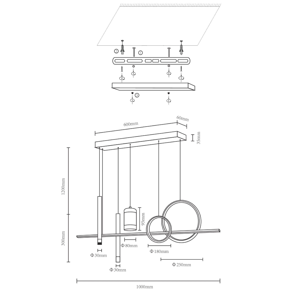подвесная люстра velante 431-306-06