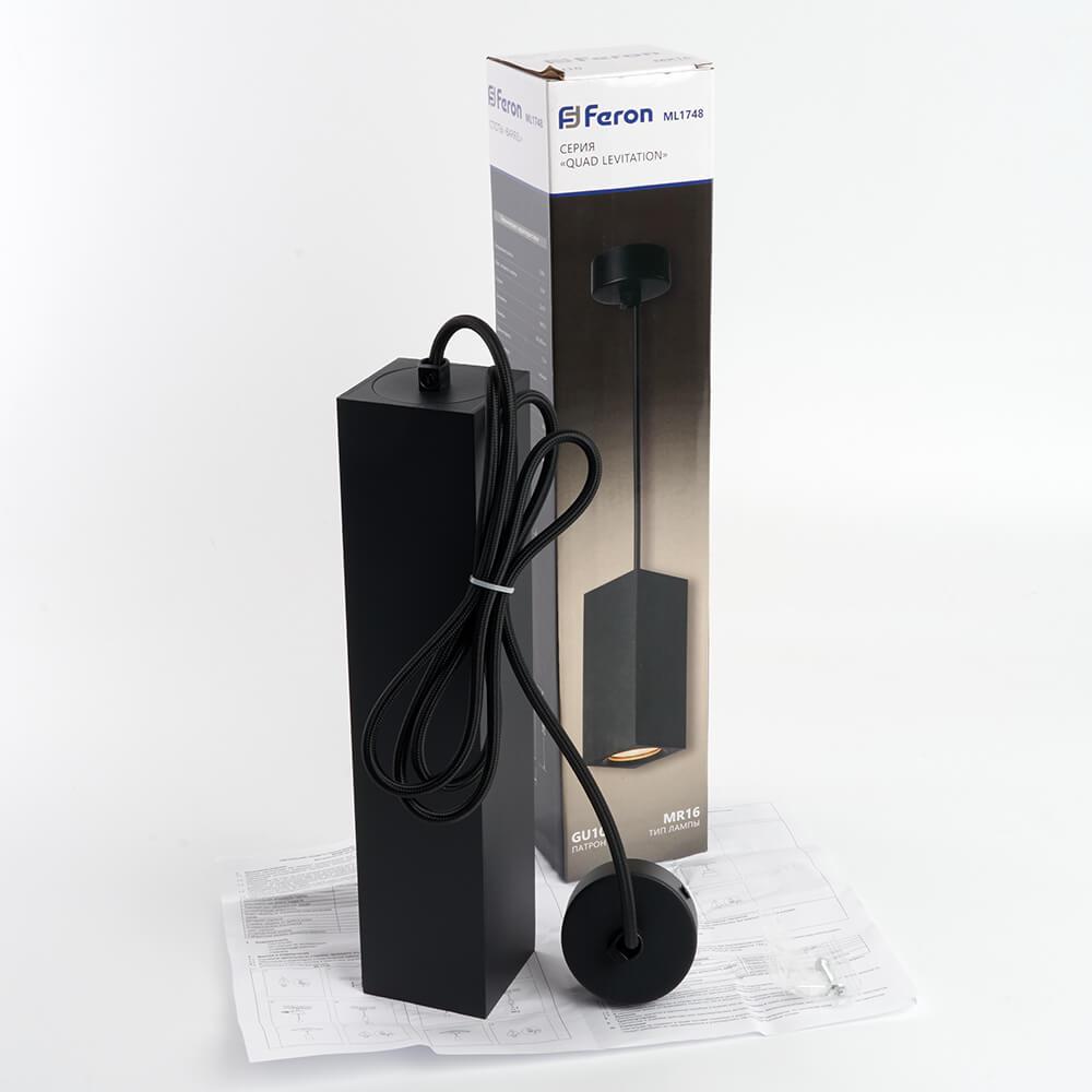 подвесной светильник feron quad ml1748 48431