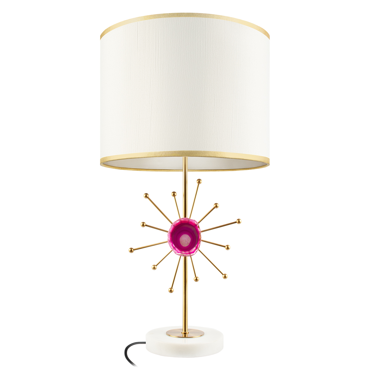 настольная лампа loft it agate 10514t red