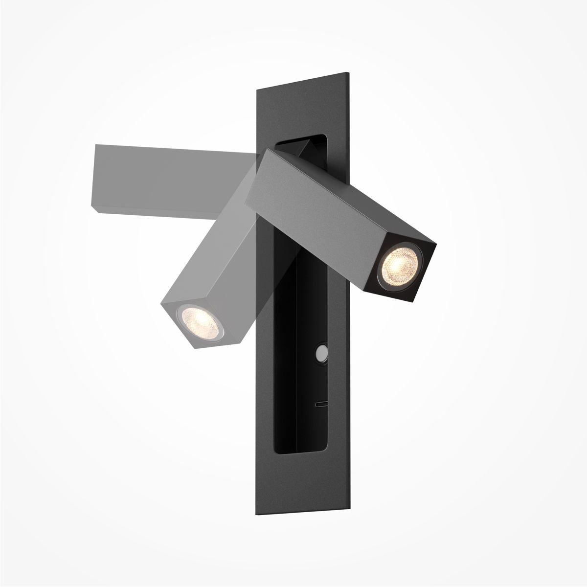 настенный светильник maytoni axiom mod495wl-l3b3k1