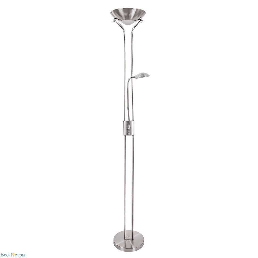 торшер arte lamp duetto a4329pn-2ss