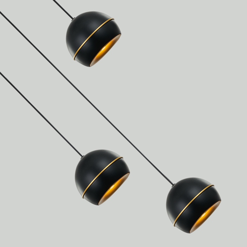 подвесной светильник delight collection md21001034-3a black/gold