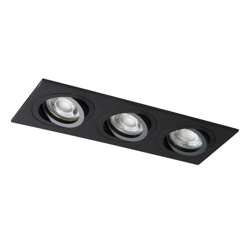 встраиваемый cветильник crystal lux clt 002c3 bl