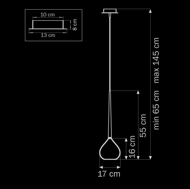 подвесной светильник lightstar forma 808117