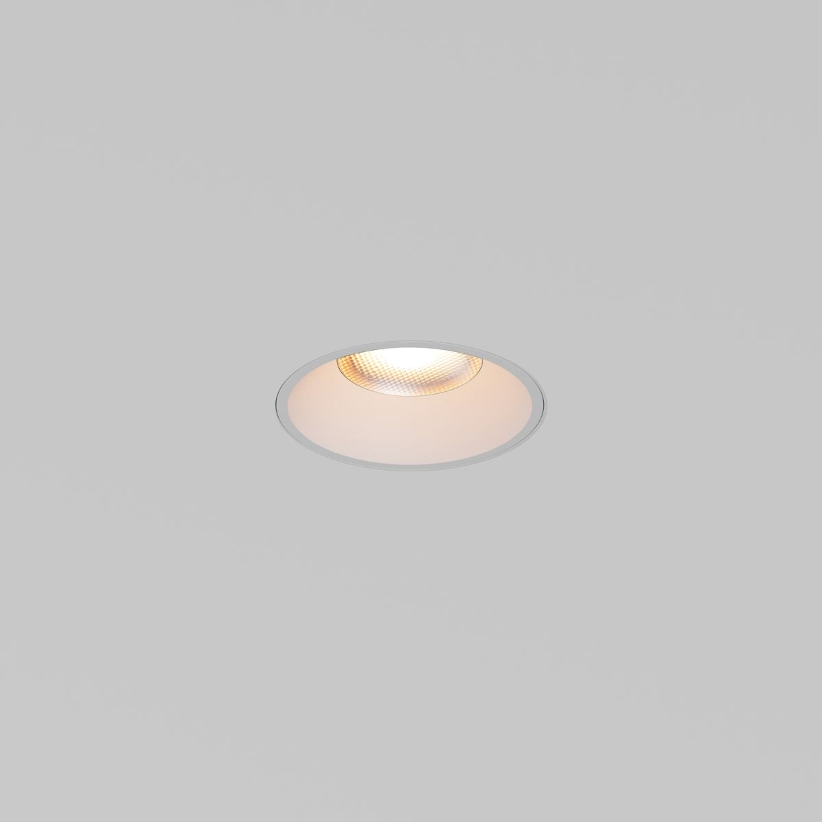 встраиваемый светильник maytoni technical mini dl059-7w4k-trs-w