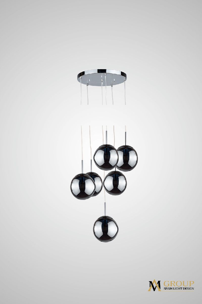 каскадная люстра am group am352-6ch