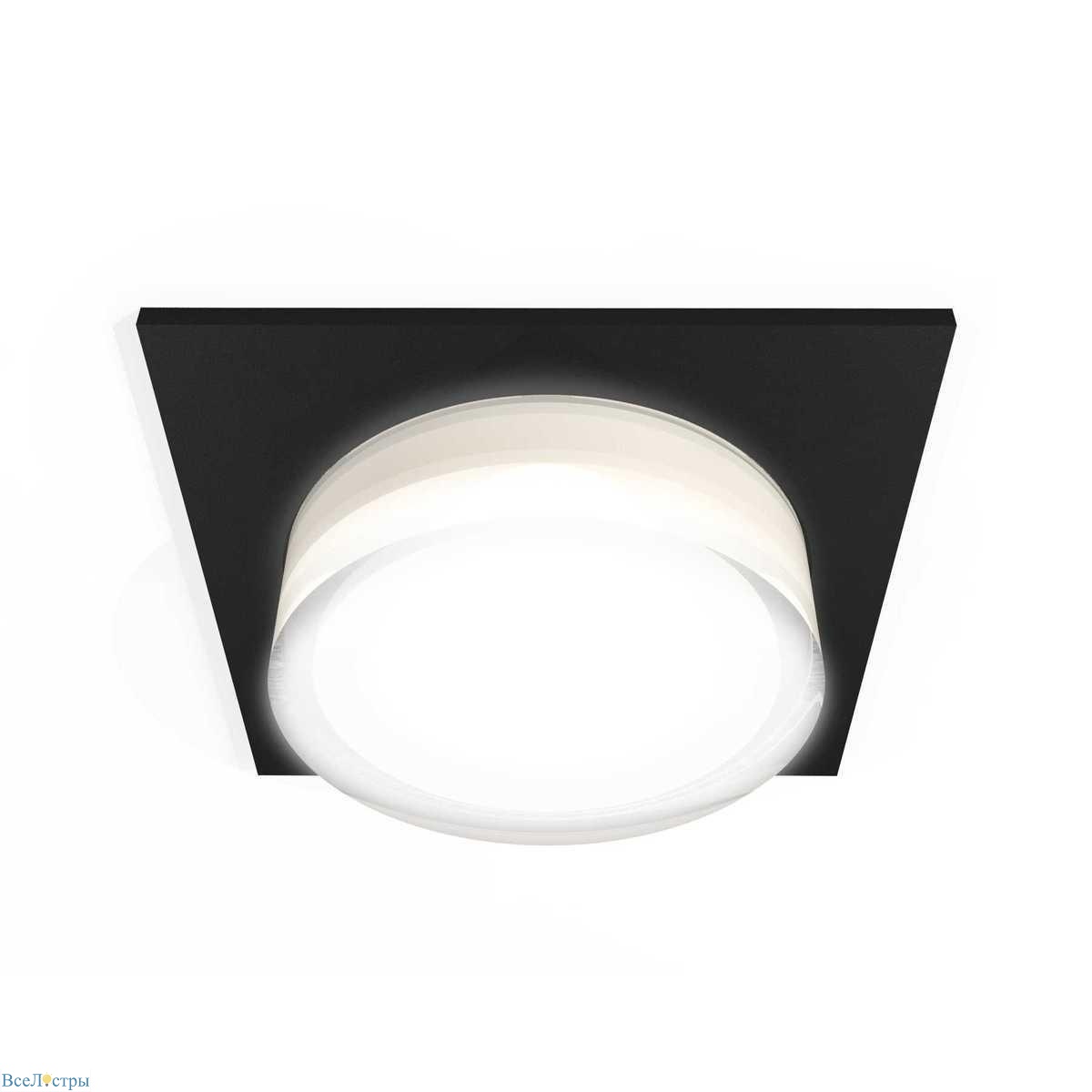 комплект встраиваемого светильника ambrella light techno spot xc (c7632, n7160) xc7632043