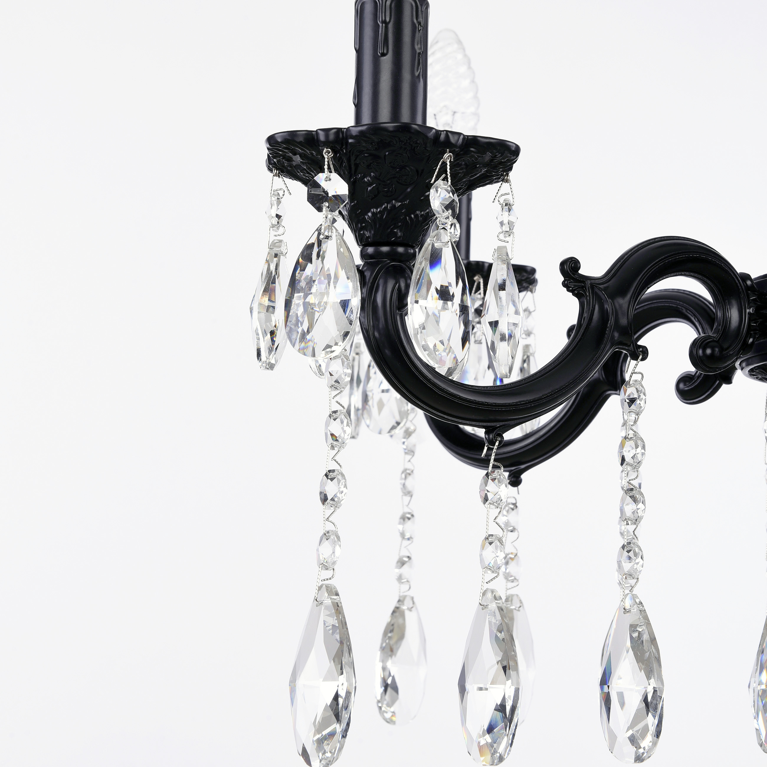 подвесная люстра bohemia ivele crystal al78101/5/175 a bm