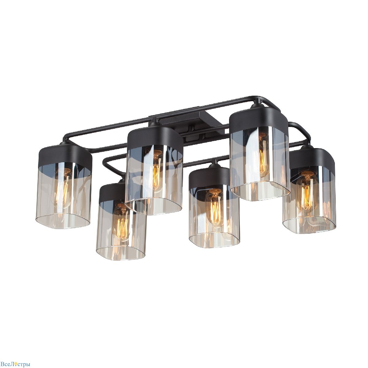 потолочная люстра vitaluce v3092-1/6pl