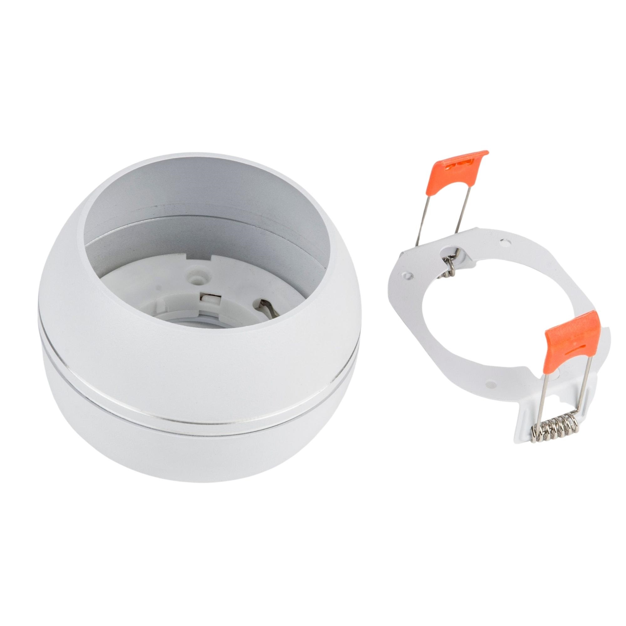 накладной светильник fametto dlc-s614 gx53 white/silver ul-00009780