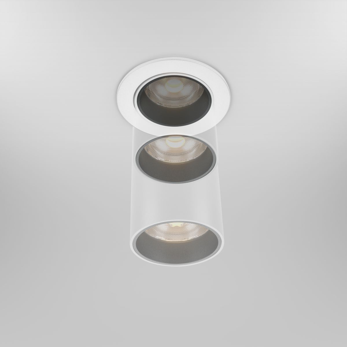 встраиваемый спот maytoni technical focus led dl125-l12-3k-w