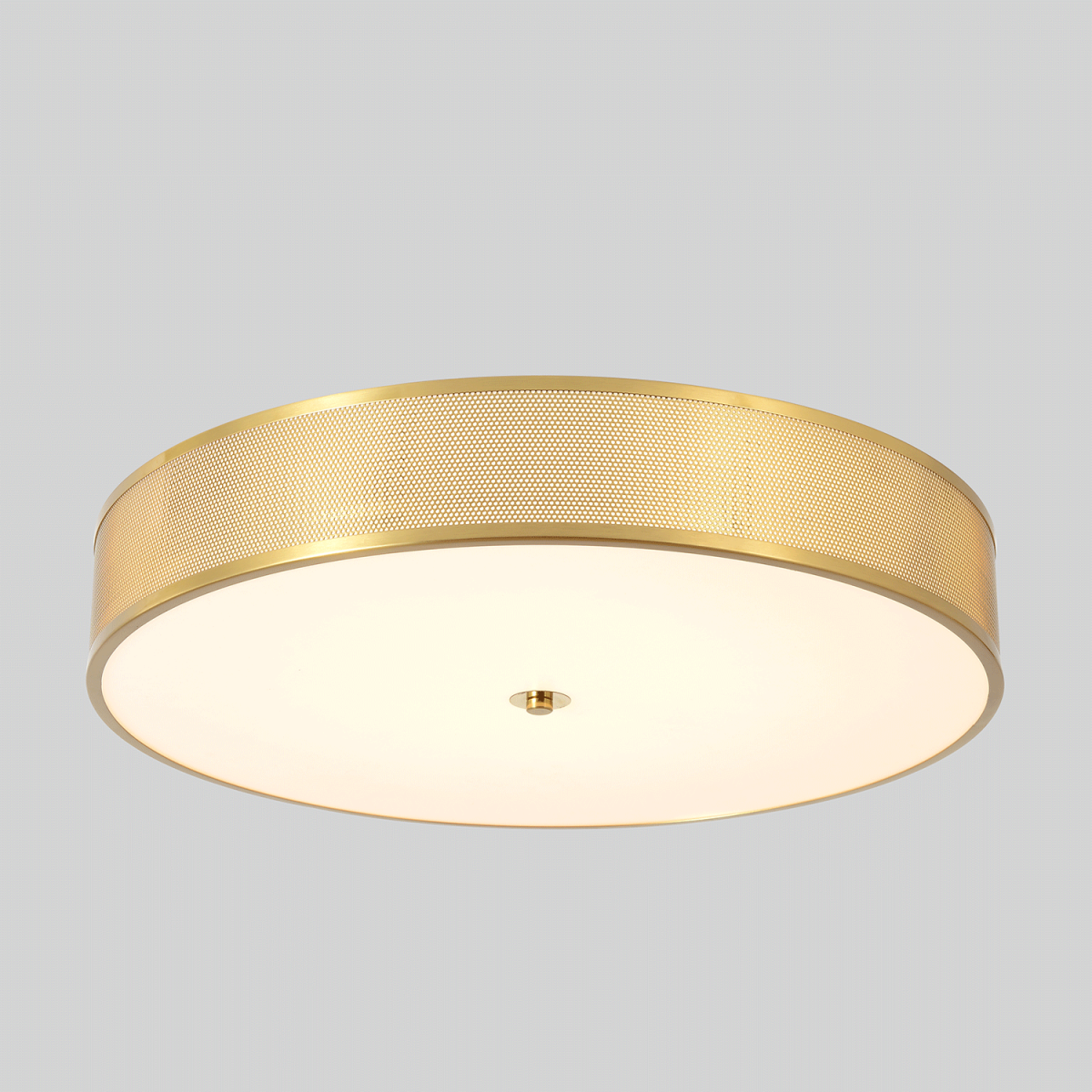 потолочный светильник crystal lux button pl40w led