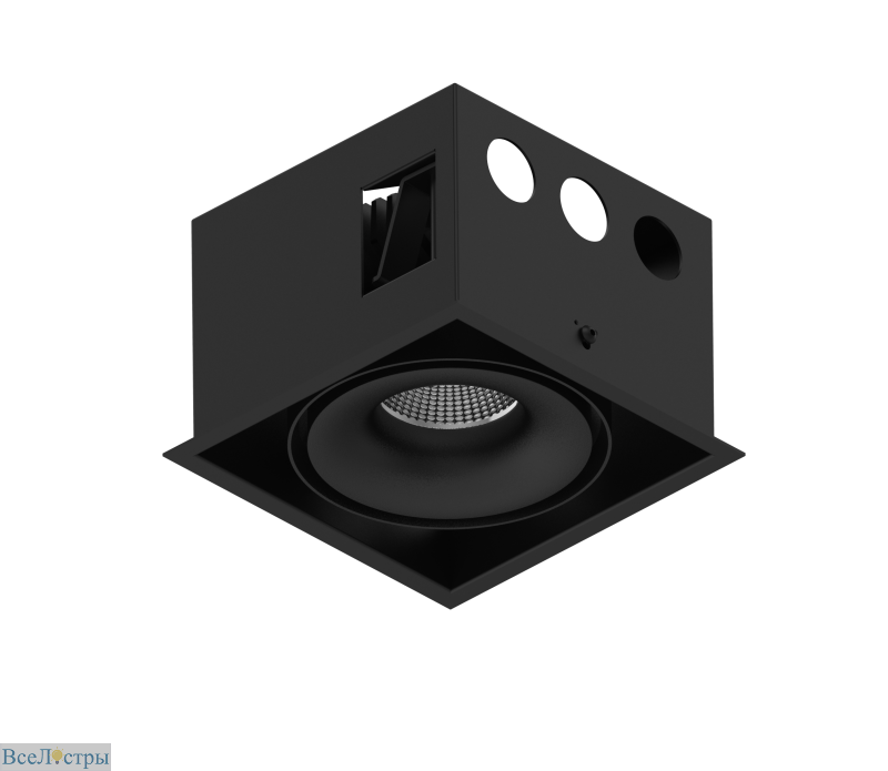 корпус встраиваемого светильника swg combo-crd1-bl 006672