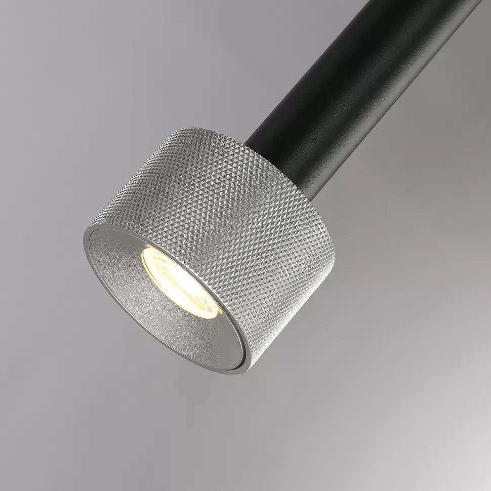 подвесной светильник iledex delta 2362-1 bk+sl